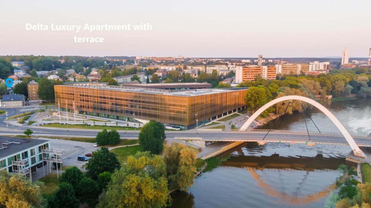 Delta Luxury Apartment With Terrace Ταρτού Εξωτερικό φωτογραφία